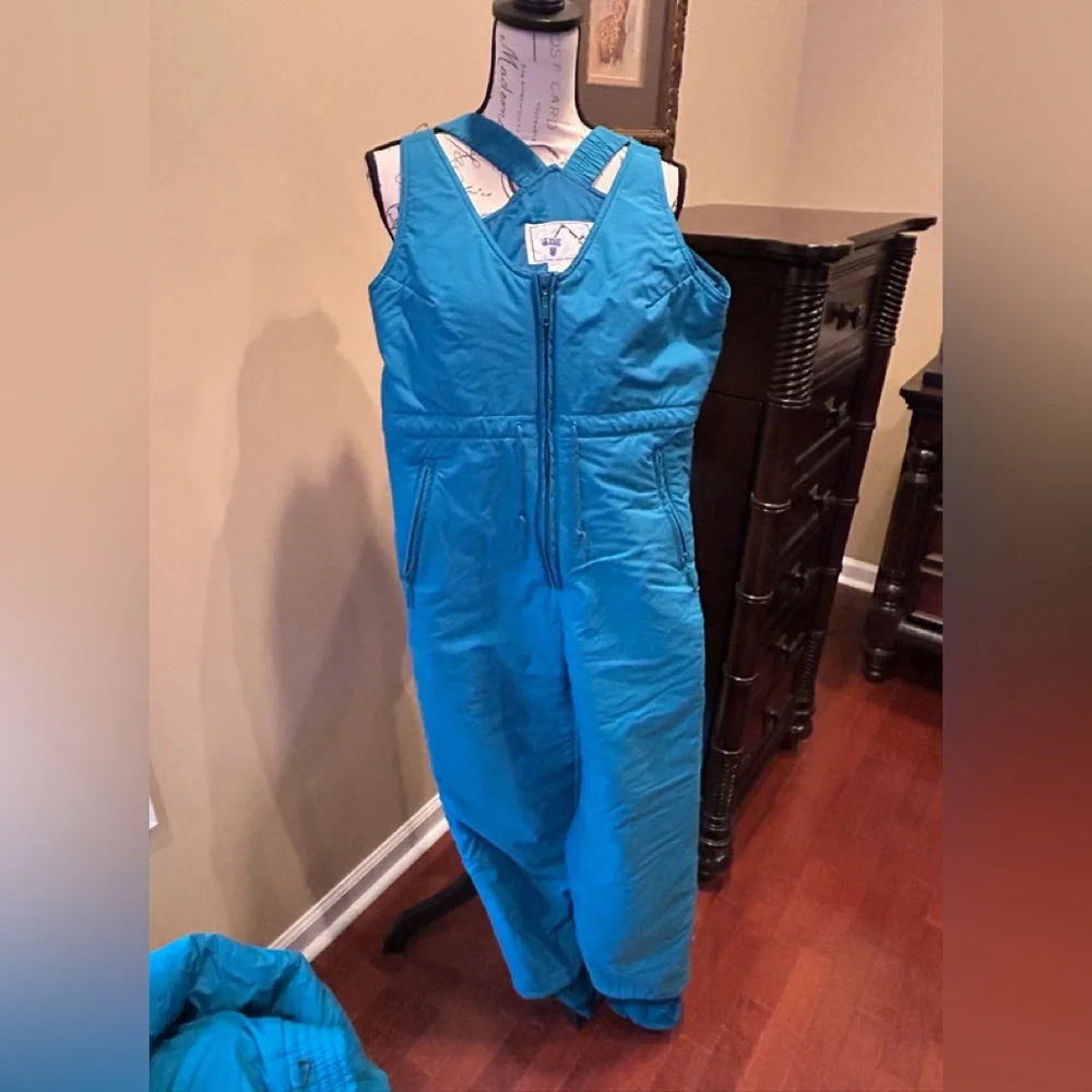 Vintage Ski Bibs and Coat - Picture 2 of 4